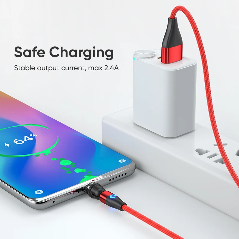 Cabo de Carregamento Magnético Micro usb para Ed Cabo Magnético para Röd AQUAFORGE
