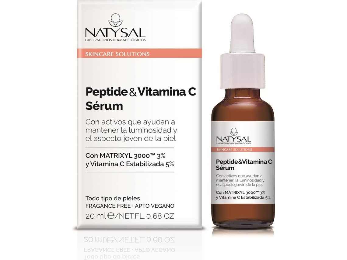 Sérum de Rostro NATYSAL Soropeptídeo e Vitamina C (20 ml)