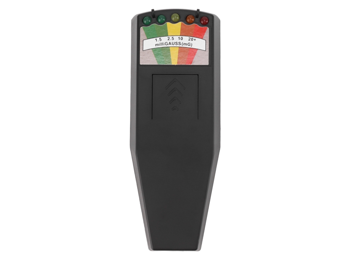 Detector De Radiación Nuclear Geiger Counter Indicador De Luz Alarma Operación Fácil Medidor Portátil Negro Para Hogar