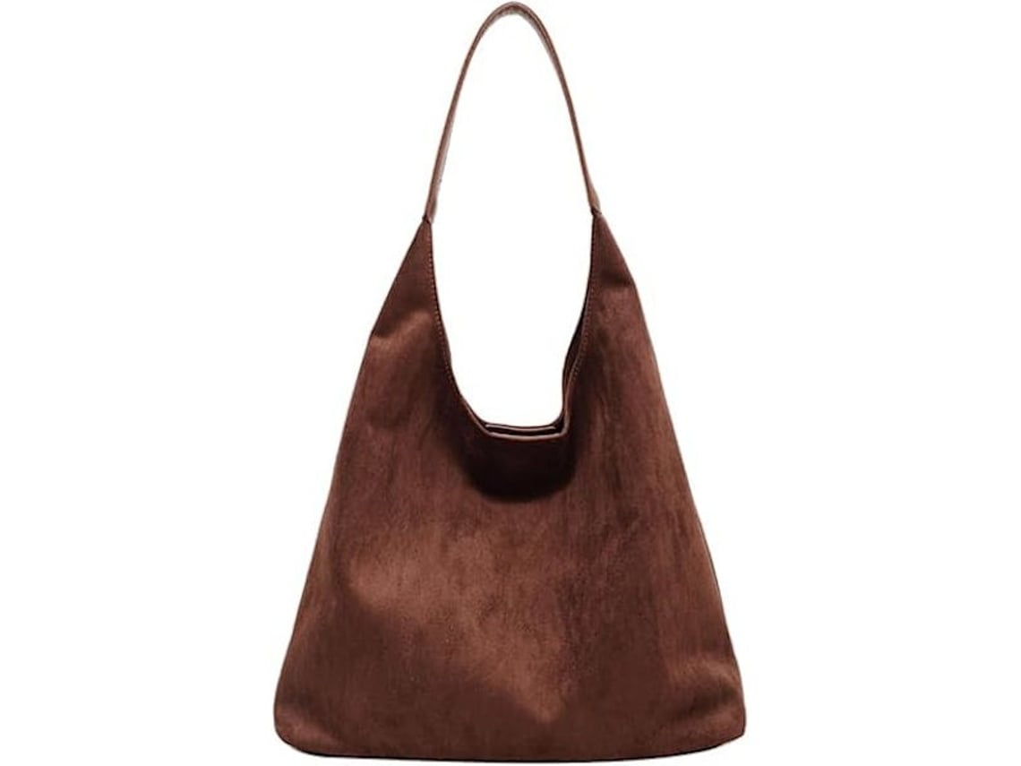 Bolsa de Meia lua AQUAFORGE, Camurça, Casual, Viagens
