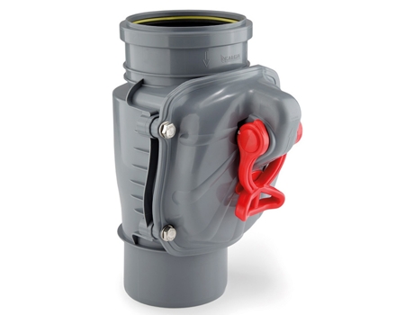 Válvula Anti-Inundação Montada Verticalmente de 110mm, Prevenção de Refluxo