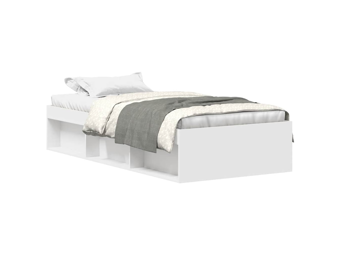 Estrutura de Cama 90x200 Cm Branco MAISON EXCLUSIVE