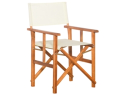 Director Chair, Director Chairs Vidaxl Marrom Madeira (n/a)