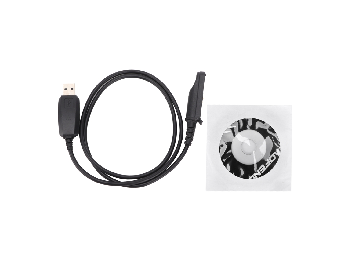 Cabo de Programação USB Impermeável para Walkie Talkie com MARCA