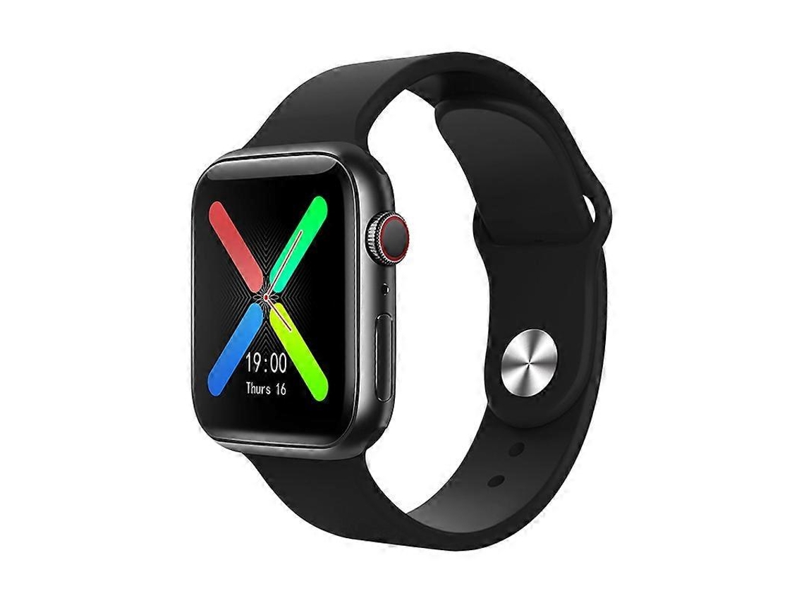 Smartwatch T500 Plus com tela colorida de 1,44 polegadas, monitor de frequência cardíaca e pressão arterial. Ly Ebike