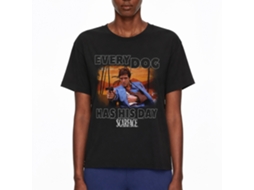 Rockinstone Scarface Movie Every Dog Black Adult T-shirt Size:s