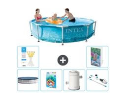 Piscina com Estrutura Redonda 305x76 Cm 5 peças S95 INTEX