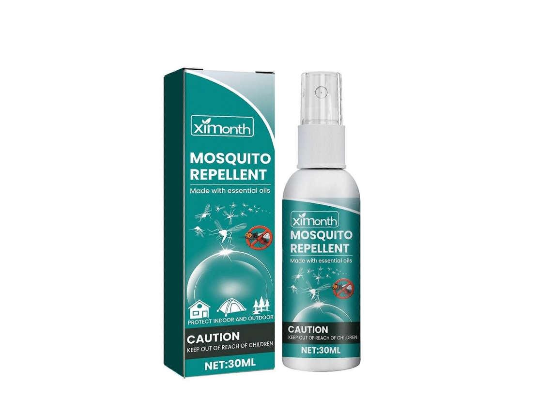 Spray Repelente De Mosquitos Ximonth Para Uso Interno E Externo, Alivia Picadas Mosquito, Reduz A Coceira Refres Ca Pele. Portátil
