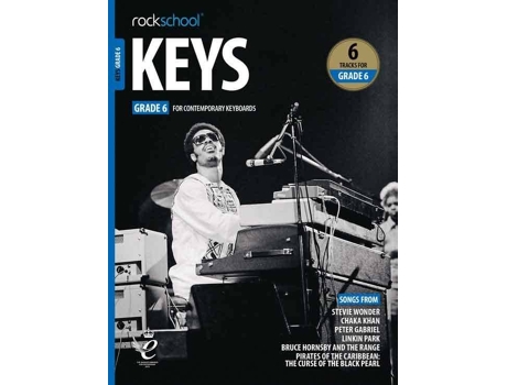 Livro ROCKSCHOOL Keys - Grade 6 (Para Teclado - Idioma: Inglês)