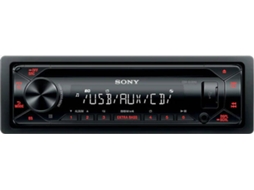 Autorrádio SONY CDXG1301U em Preto