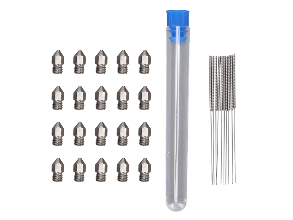Bicos Para Impressora 3d Mk8 E Kit De Limpeza, Acessórios