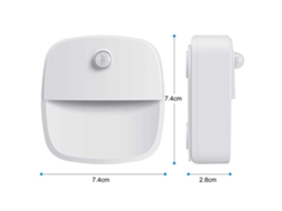 Lâmpada Led de Sensor de Movimento para Armário Cozinha, Mini Design, Bateria Operada, Luz Noturna | S/MARCA