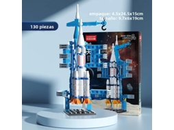 Conjunto de Montagem de Modelo do Centro de Lançamento Lunar e da Nave Espacial MDUG (estilo 4)