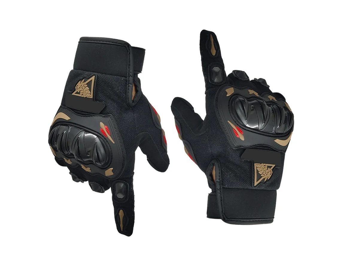 Luvas De Moto Para Homem E Mulher Com Tela Touchscreen, Para Corrida, Ciclismo, Escalada, Motocross (marrom)