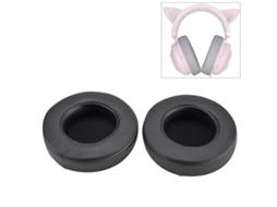 Almofada Para Razer Kraken 7.1 V2 De Orelhas De Espuma Macia Preto