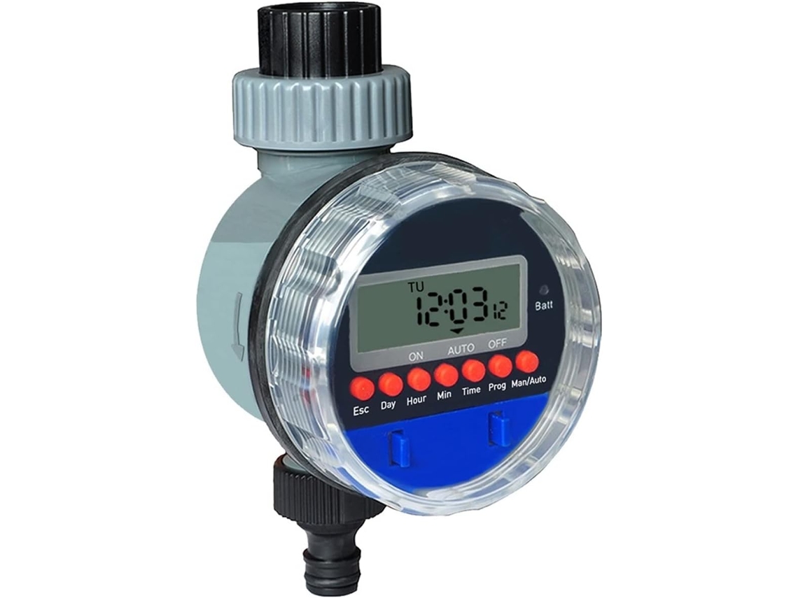 Temporizador Automático Para Irrigação Com Visor Lcd, Eletrônico De