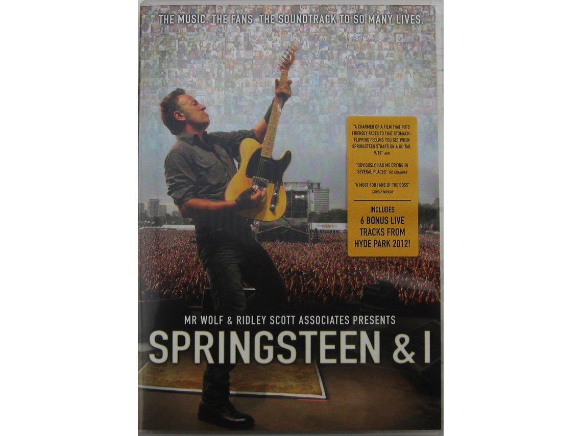 DVD Bruce Springsteen - Springsteen & I