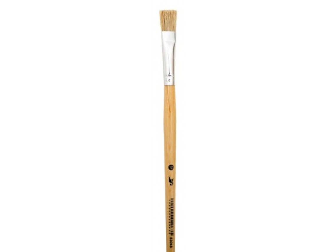 Pincel LG Nº12 Natural Espatulado C. Comprido 83048