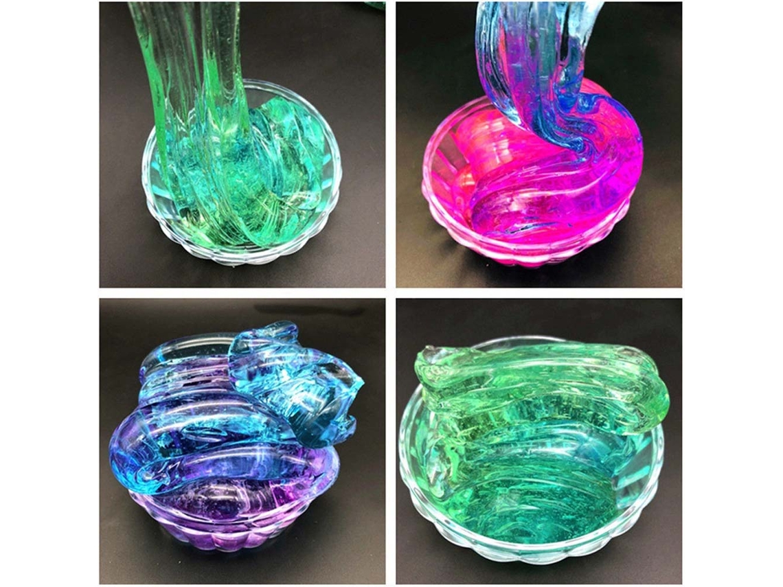Mali brinquedo de Argila Fofa Anti estresse Diy Mistura de Cores Gradiente para Crianças