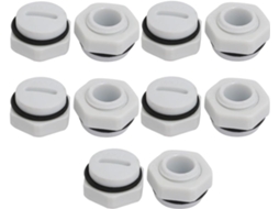 Tampa de Extremidade Rosca Macho Pg7 em Nylon Cinza, 10 Unidades CHABERLU (d0f04b5c0740f77d90f9dea760924d54)