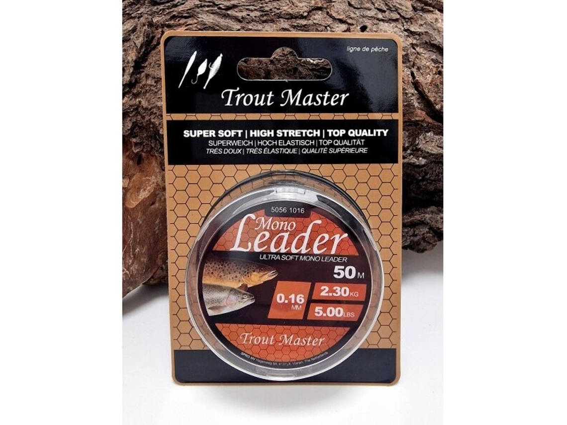 Monofilamentos TROUT MASTER Leader 0,16 Mm