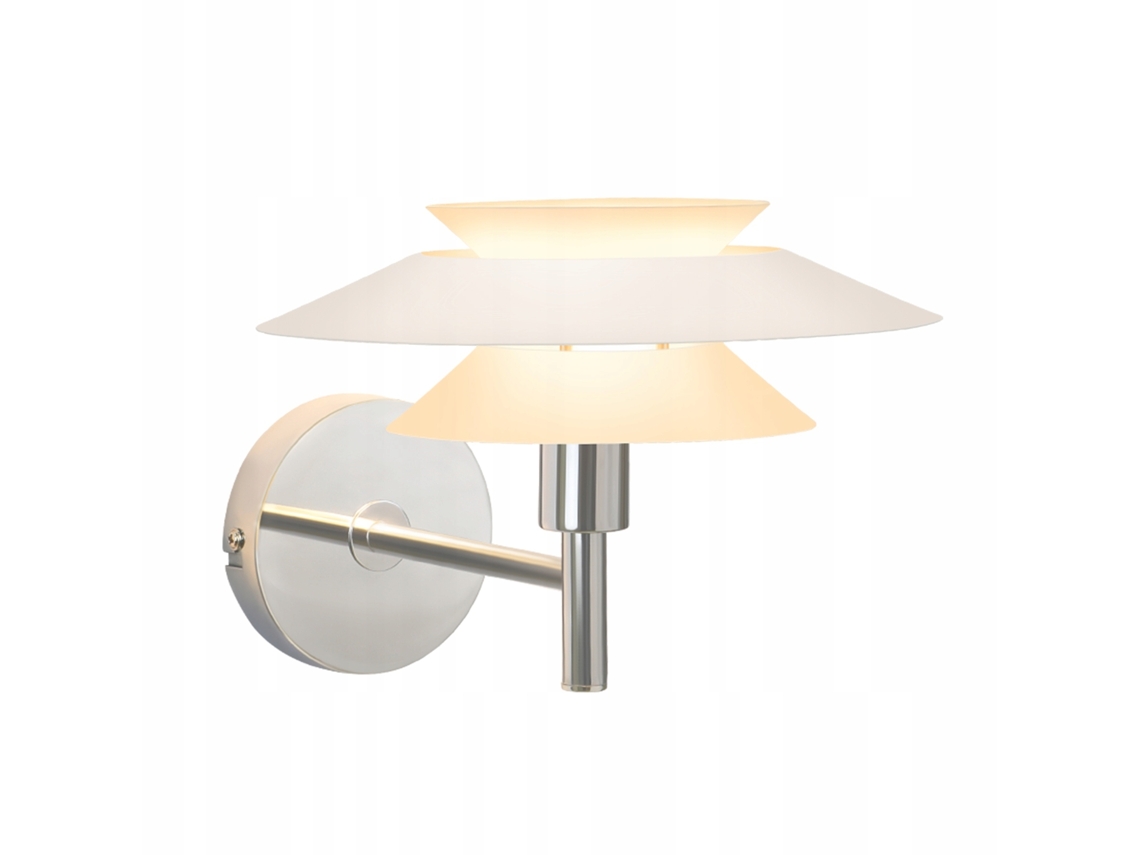 Nettlife Candeeiro De Parede Interior Para Quarto - Design Em Metal Branco, Candeeiro De Corredor G9 Criativo Sem Lâmpada (máx. 25 W).