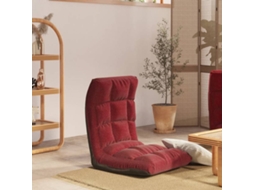 Floor Chair, Floor Chairs Vidaxl Vermelho Tecido