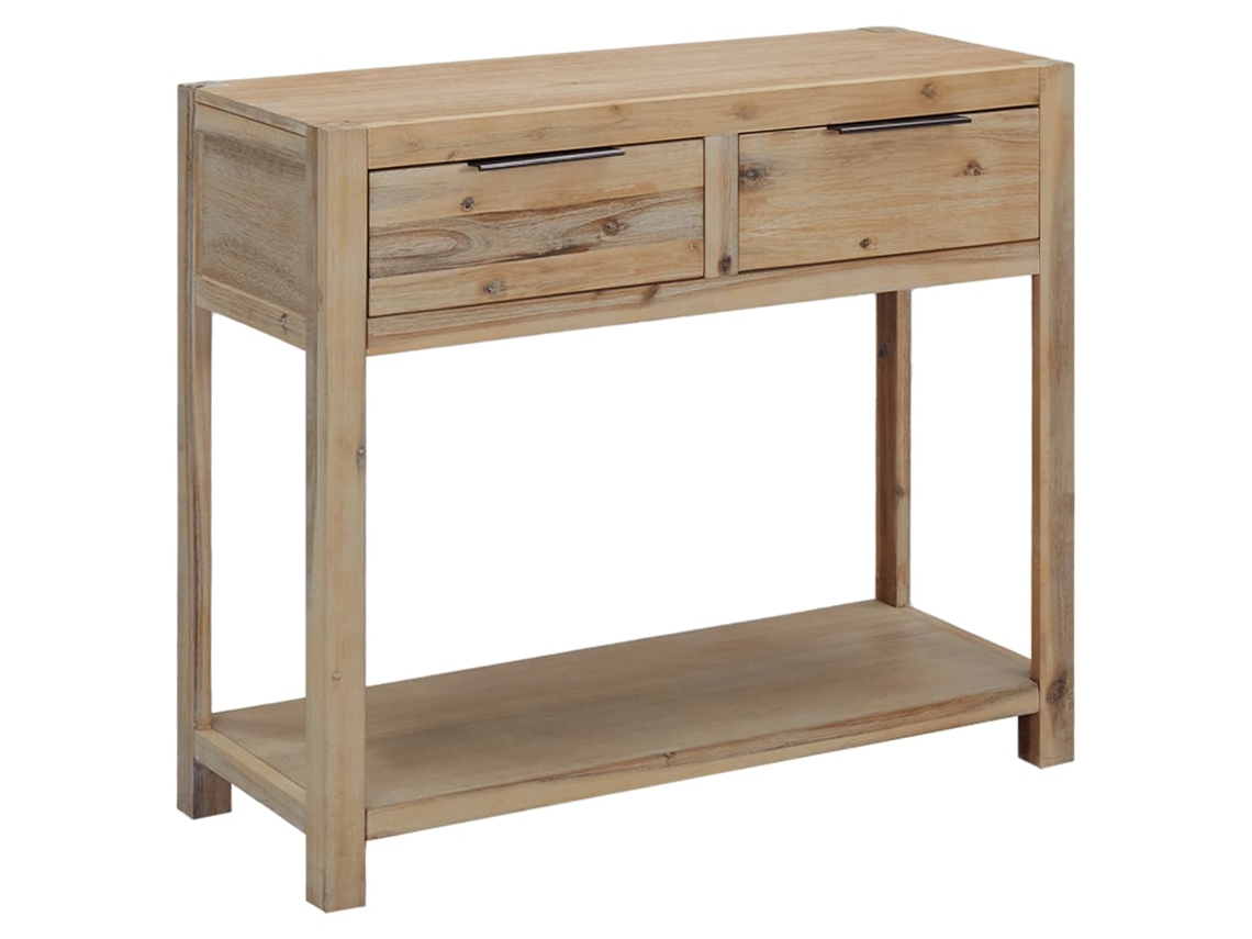 Console Table, Console Tables Vidaxl Marrom Madeira (82 X 33 X 73 Cm)