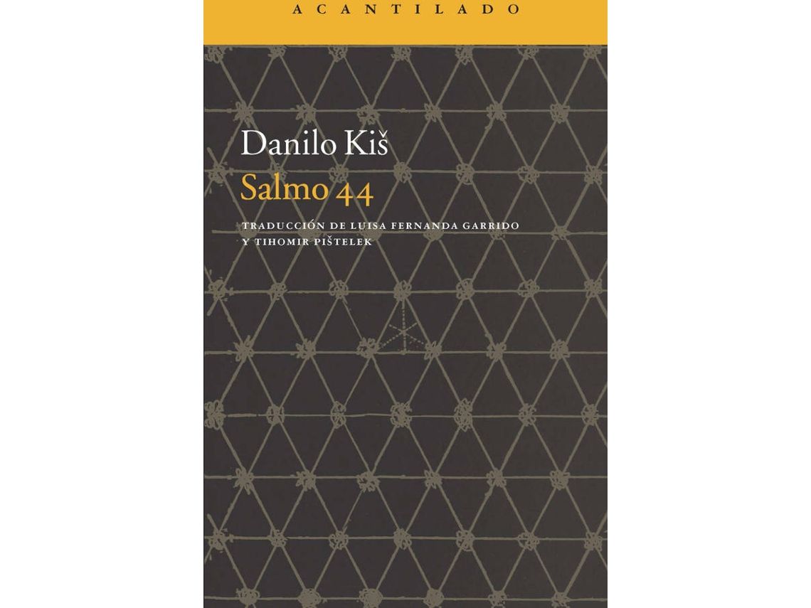 Livro Salmo 44 de Danilo Kis (Espanhol)