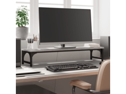 Vidaxl Suporte Monitor 85x23x15,5 Cm Derivados Madeira Cinzento Sonoma
