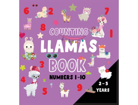 Livro Counting Llamas Book Numbers 1-10 De Dagna Banas (inglês)