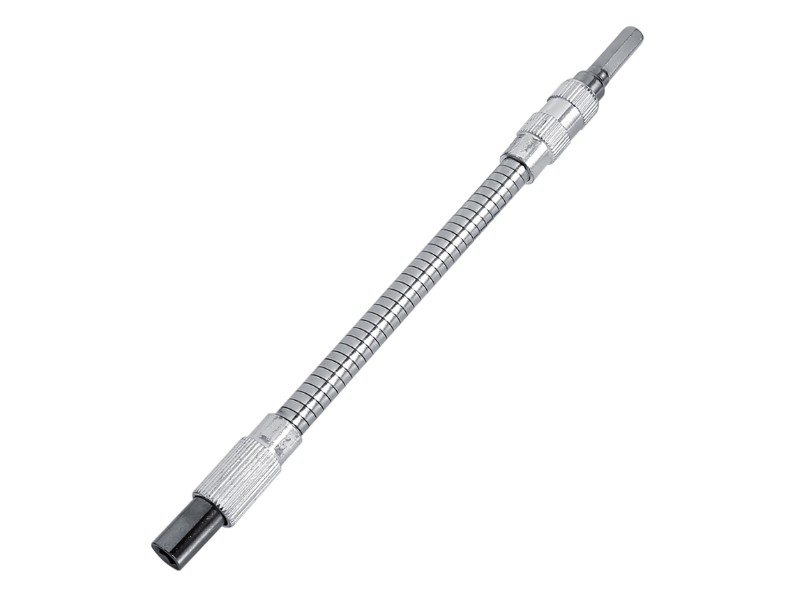 Mango De Eixo Flexível Mango 1/4" Extensão Porta Brocas Para Parafusadeira Elétrica