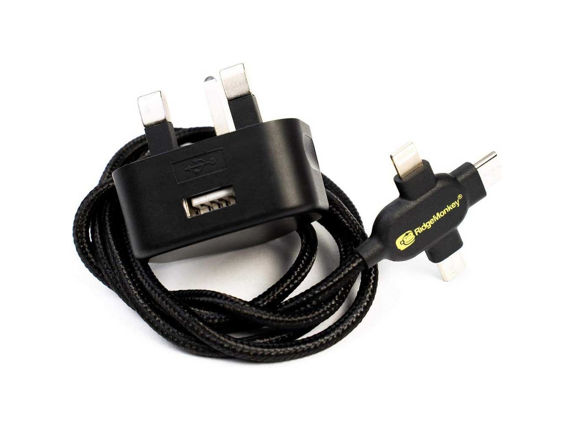 Adaptador de Energia Vault 12W Usb Transparenteridgemonkey
