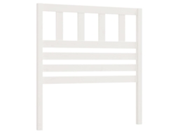 Bed Headboard, Bed Headboards Vidaxl Branco Madeira De Pinho (81 X 100 Cm)