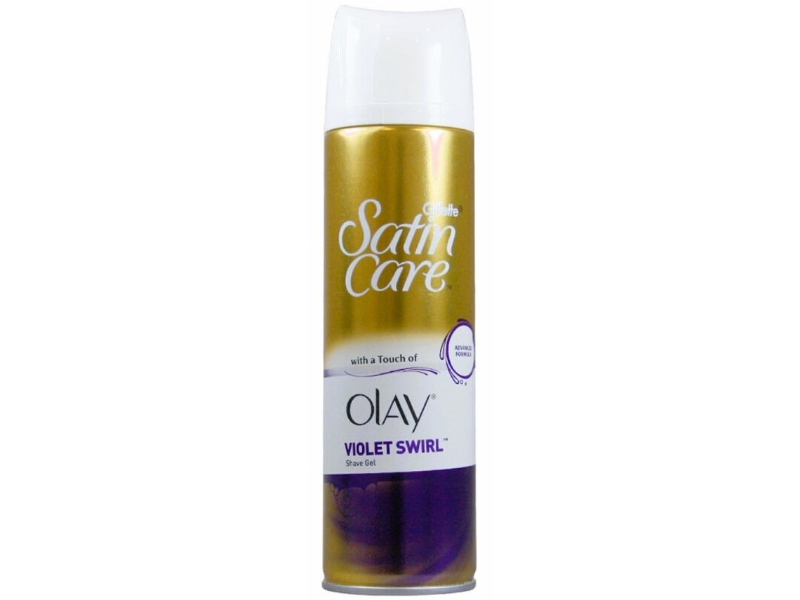 Satin Care Espuma de Barbear Olay Violet Swirl 200 ml GILLETTE