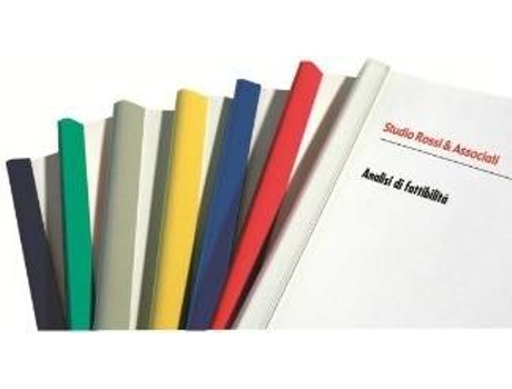 Baguete para Encadernação  Dorsini Rilegafogli Preto (Máx. 40 Folhas)