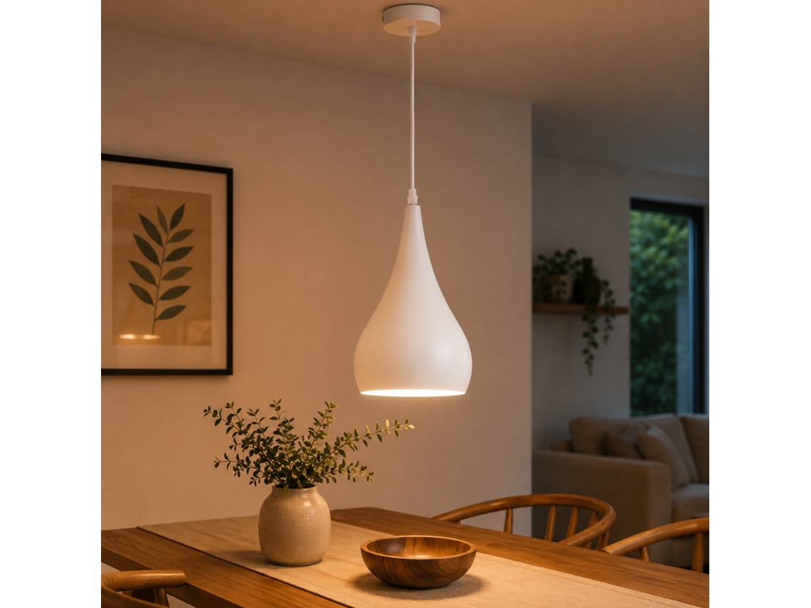 Lampada Pendurada "Alondra"  [SKD-P206-W] GREENICE