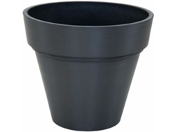 Vaso de Vidro Ecostone Mega Collections (Preto Reciclado)