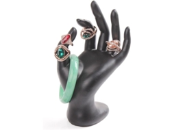 Suporte Para Anéis E Pulseiras Em Forma De Mão Com Gesto Ok Organizador Para Joias