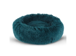 Cama para Cachorro Pequeno e Gato, Lavável, 40cm, Ciano | S/MARCA