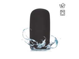 Micro Mini Microbead Pillow Roll Pillow Viagem Assento Casa Dormir Suporte De Pescoço Preto Slowmoose