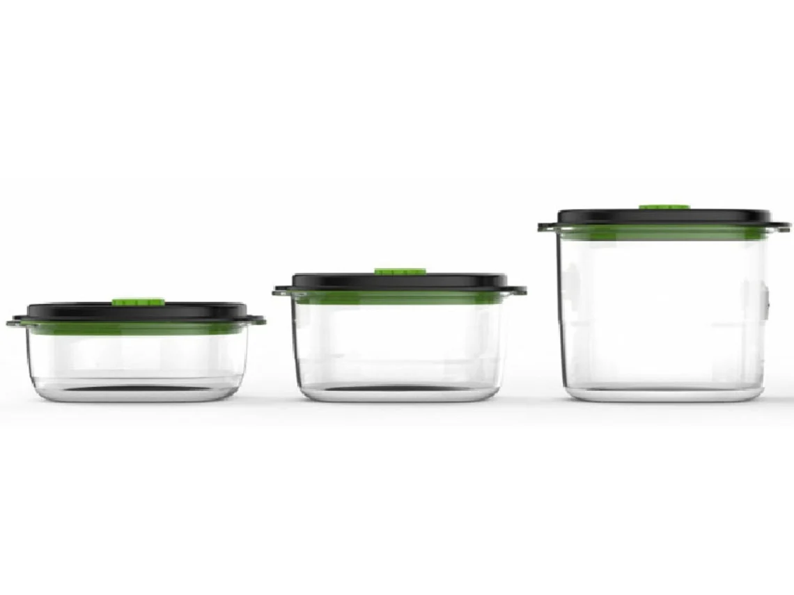Conjunto de 3 Caixas FOODSAVER FFC026X (0.7L + 1.2L + 1.8L)