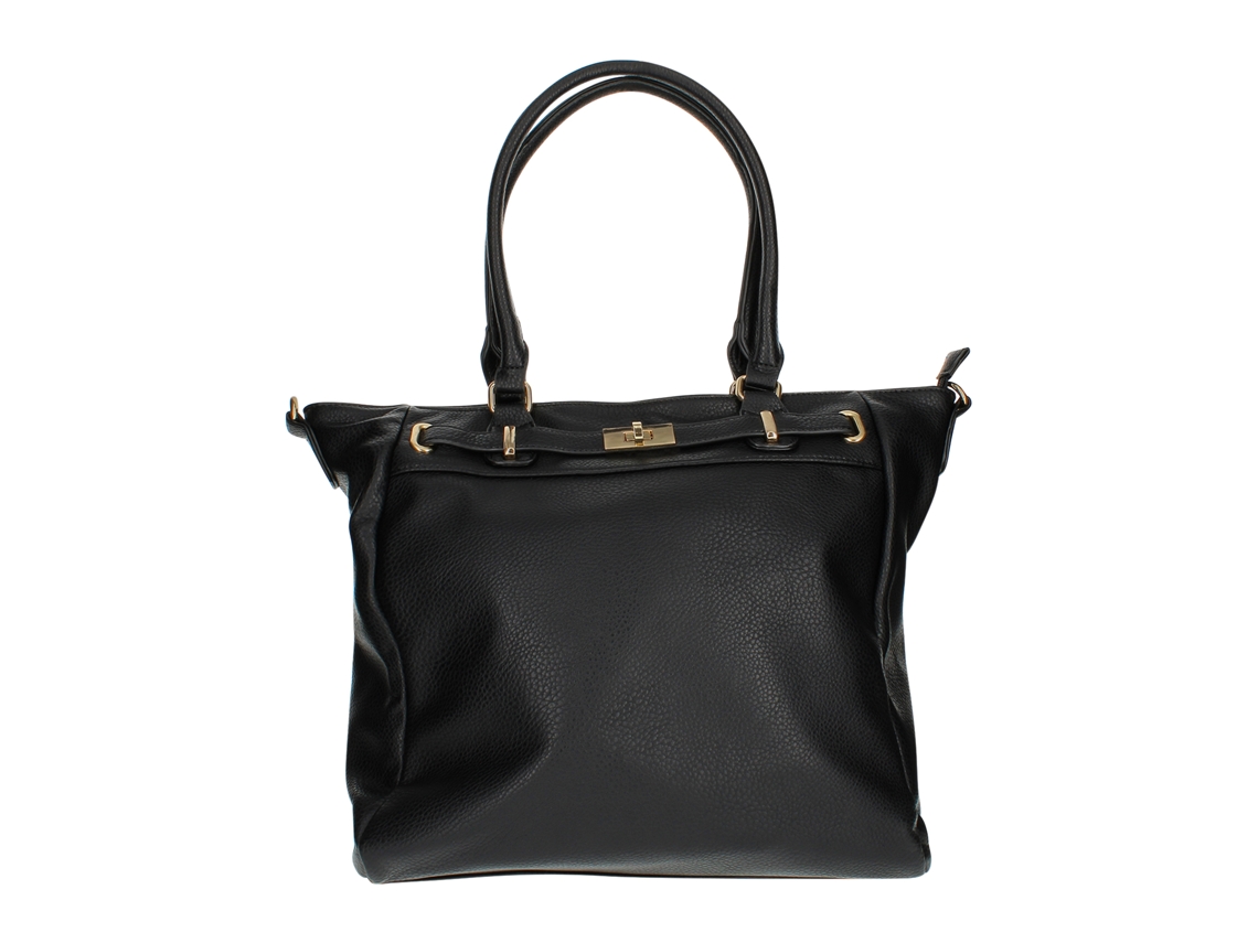 Bolsa Tote De Couro Sintético Com Alça De Ombro