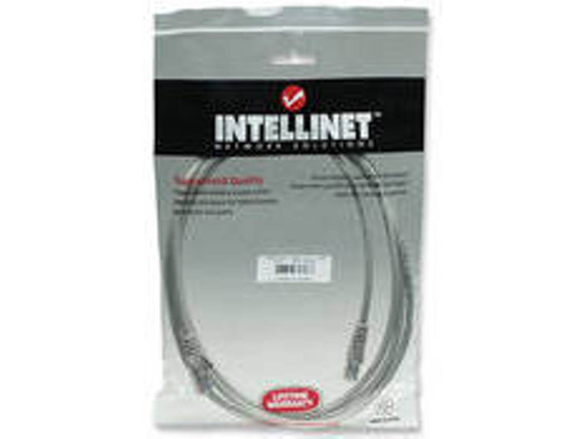 Cabo de Rede INTELLINET (RJ45 - 15 m - Cinzento)