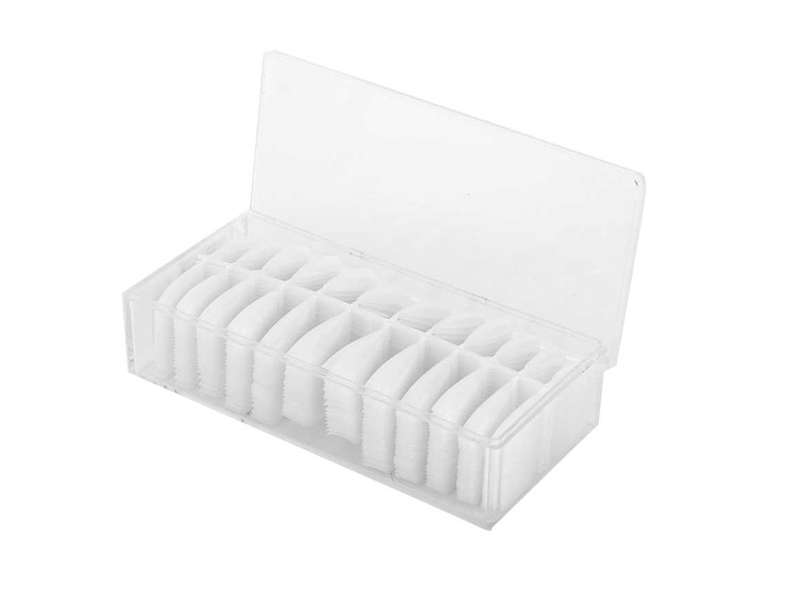 504 Uñas Falsas Largas Full Cover Herramienta De Manicuría Para Arte De Uñas Práctica (ndk-qt-p07-n)