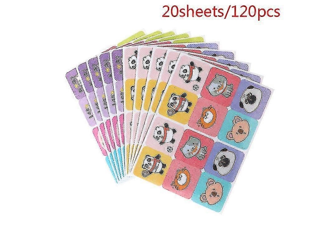 60/120pcs Adesivos Repelente De Mosquitos Ao Ar Livre Camping Kids Anti-mosquito Bite