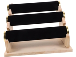 Suporte De 3 Níveis Para Exibir Pulseiras, Relógios E Joias - Fácil Armazenamento E Organização - Design Elegante