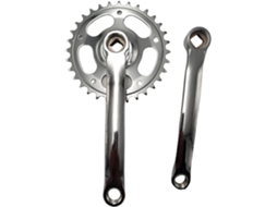 Conjunto de Braços Pedivela Harilla para Mountain Bike Confortável Aço Compatível Leve