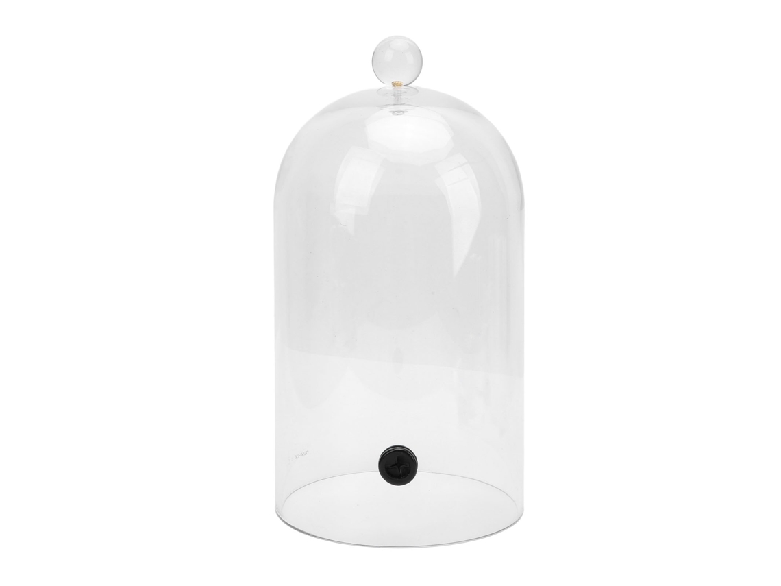 Cloche Domo Fumador Transparente com MARCA