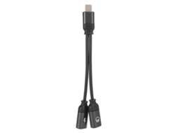 Adaptador Carregador Fone Ouvido 2 em 1 LAXISCREED